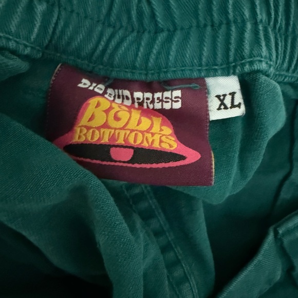 Big Bud Press Teal Bell Bottoms - Picture 2 of 4